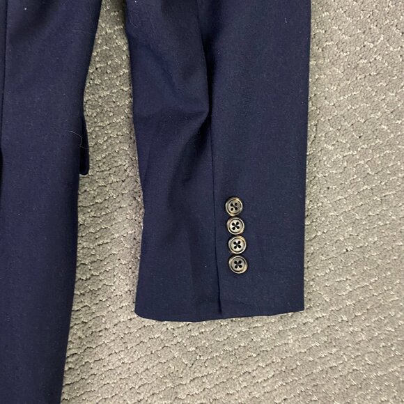 J. Crew Ludlow Blazer Sport Coat Mens 40R Navy Blue Wool American Woolen Company - Picture 4 of 15